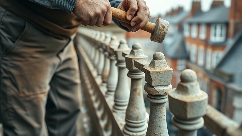 Balustrade Repair Mill Hill