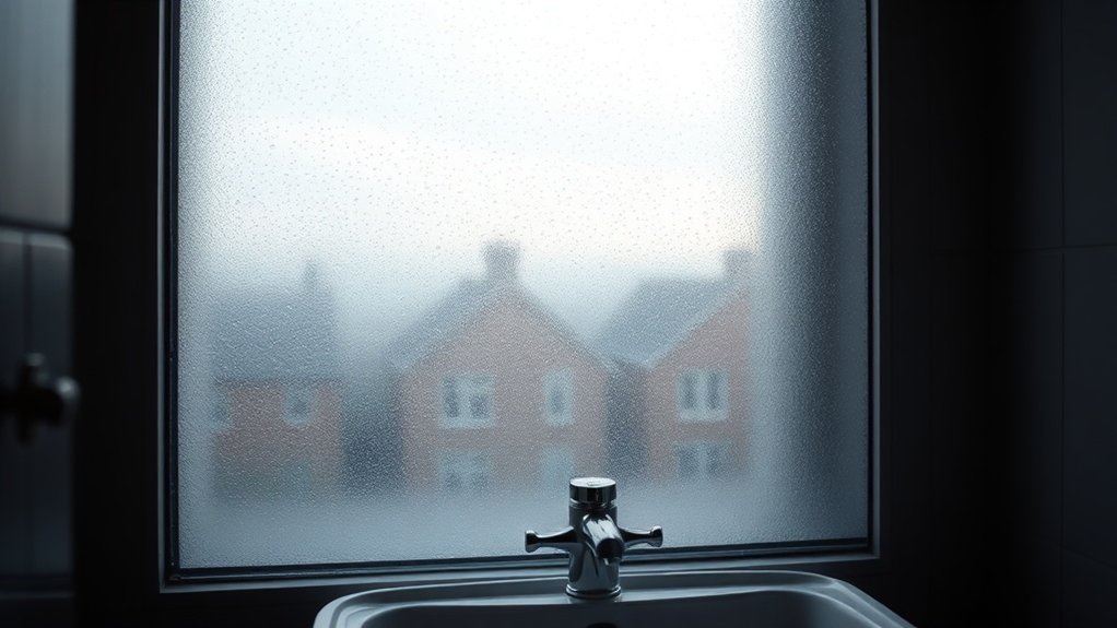 Bathroom Frosted Glass Mill Hill