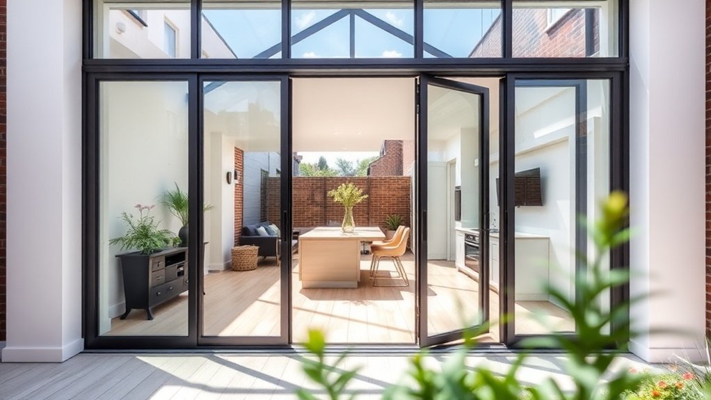 Bifold Door Glazing Mill Hill