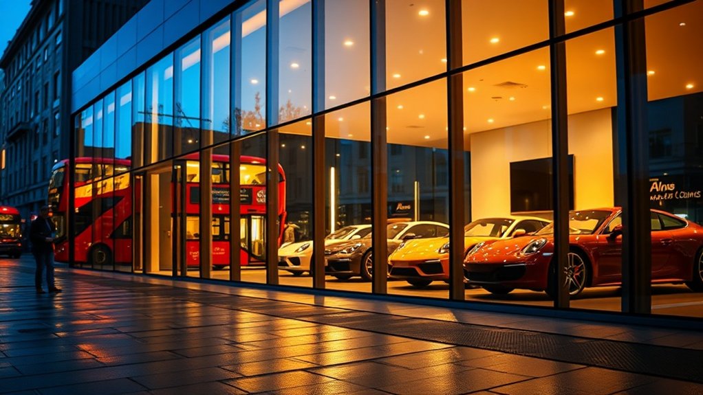 Car Showroom Glazing Mill Hill