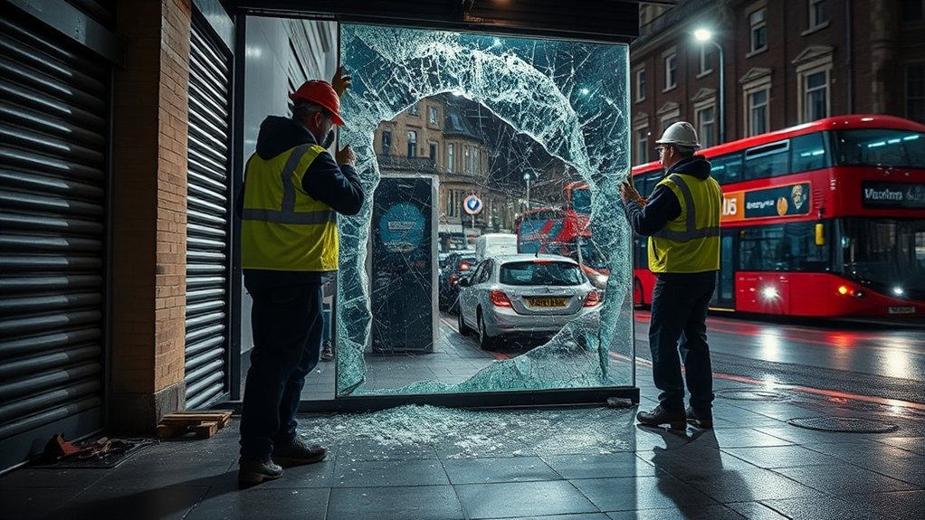 Emergency Shop Front Repair Mill Hill