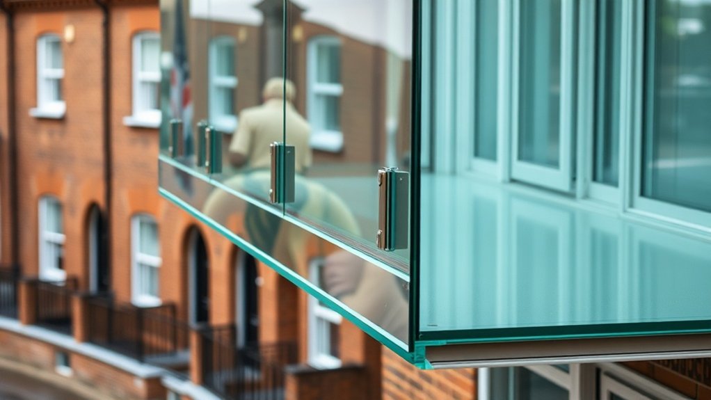 Glass Balcony Installation Mill Hill