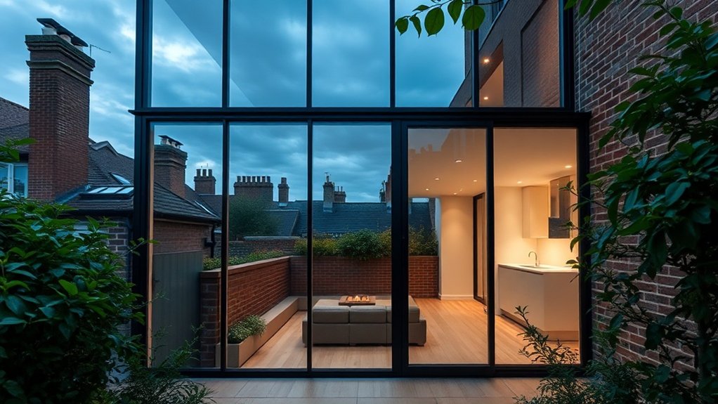 Glass Extension Walls Mill Hill