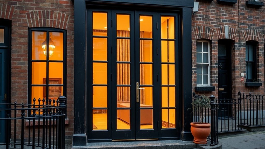 Glass Panel Doors Mill Hill