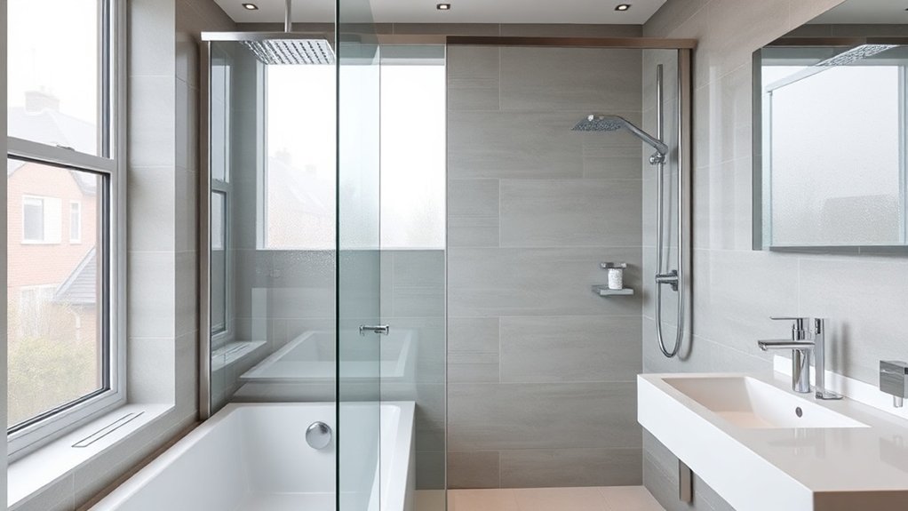Semi-Frameless Shower Screens Mill Hill