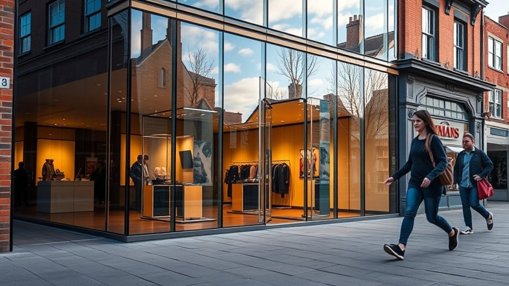 Shop Front Glazing Arrandene Open Space
