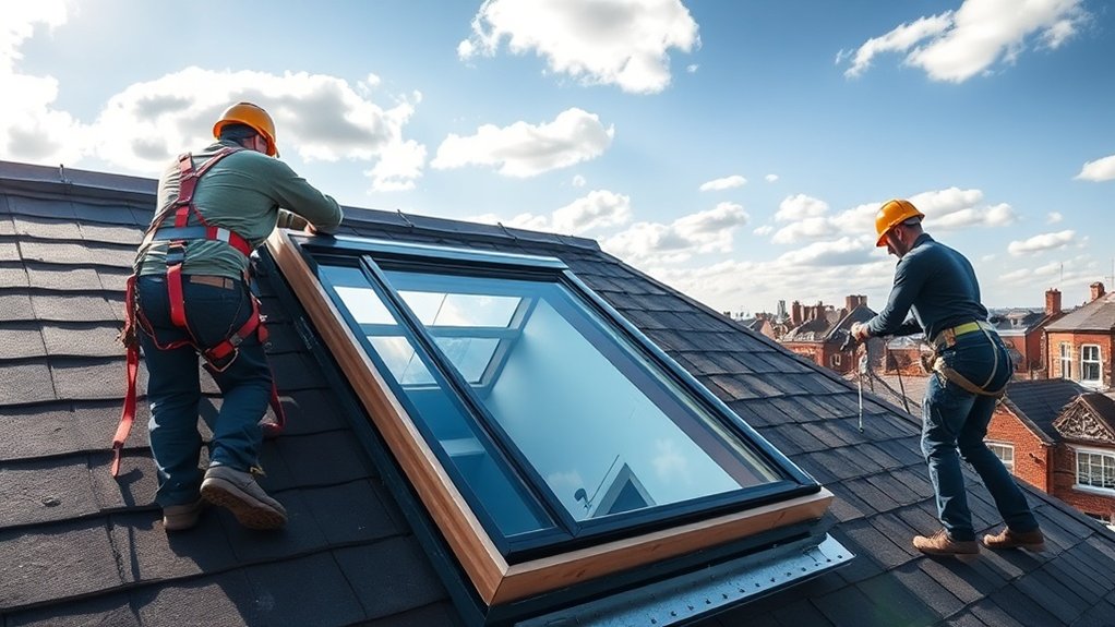 Skylight Installation The Hale