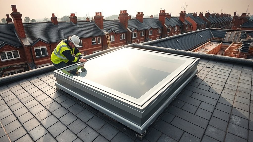 Skylight Installation Arrandene Open Space