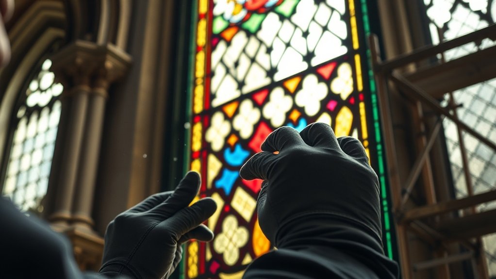 Stained Glass Repair Mill Hill