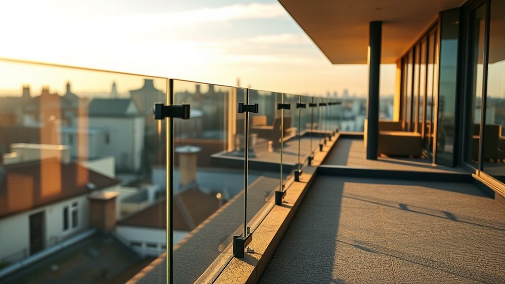 Terrace Glass Balustrades Mill Hill